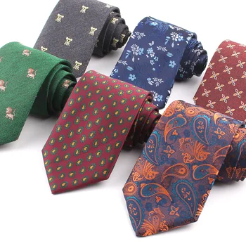 פסים עניבה לגברים, נשים רזות חידוש צוואר עניבה עבור מסיבת עסקי מזדמן קריקטורה עניבות קלאסיות החליפה למבוגרים סלים הצוואר קשרים