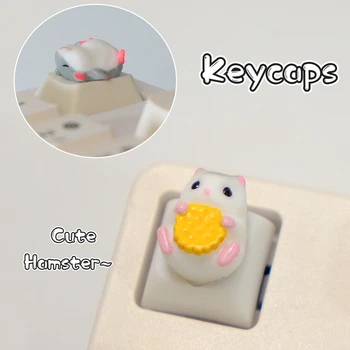1 חתיכה חמוד אוגר keycaps בעבודת יד יצירתית ESC לחצות פיר מכני מקלדת כובע בנות מתנה אישית keycaps