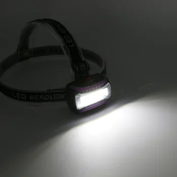 נייד סופר מיני 6 LED פנס 3 מצבי אלומת אור 3*AAA פנס ראש פנס ראש המנורה לפיד עבור תאורה חיצונית עם סרט