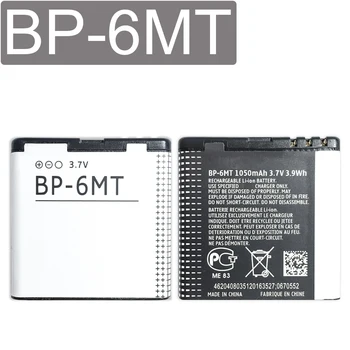 BP-6MT 1050mAh סוללה עבור Nokia N81 N82 N81-8G E51 E51i 6720 6720C לחץ דם 6MT סוללה