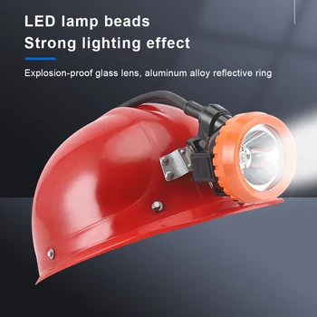 פנס כורה המנורה פיצוץ הוכחה LED פנס מצח אורות פנס