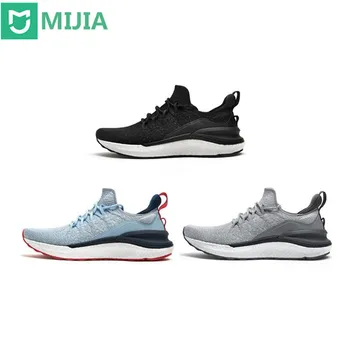 2022 Mijia נעלי ספורט 4 משקל לאוורר אלסטי לסרוג נעליים לנשימה מרעננת העיר ריצה נעלי ספורט לגבר
