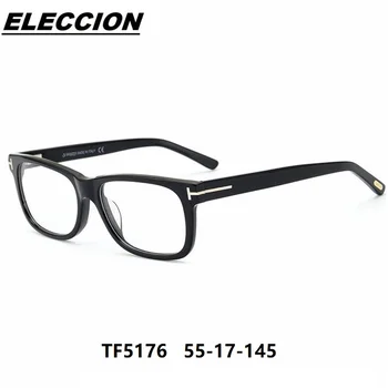 טום מותג משקפיים אופטיים מסגרות אדם באיכות גבוהה אצטט קריאה קוצר ראיה משקפיים מרשם מסגרת נשים TF5176