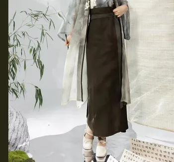 Pmwrun סגנון חדש Hanfu הקיץ לנשים הלבשה עליונה עם הרצועה חצאית, מושלם עבור שניהם בחיי היום-יום, Cosplay