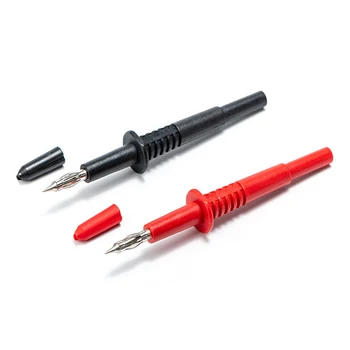 2PCS מבחן עט Pin הבדיקה טיפים מחבר חשמלי 2 מ 