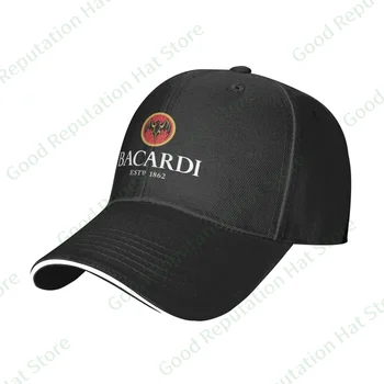 מספר צבע Bacardis כובע בייסבול כובע מצחיה מתכווננת יוניסקס בקיץ אבא כובע צל ספורט כובעי בייסבול