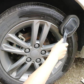 דינמיקת רכב גלגל צמיגים אכפת לי המברשת כביסה לניקוי כלי לשפשף מברשת לשטוף את המכונית