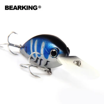 Bearking 5pcs/lot מקצועי פיתוי דיג קראנק צבעים שונים כל מאוד,קראנק 65mm&16g לצלול 2.5-3.2 m משלוח חינם