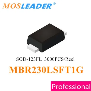 Mosleader MBR230 SOD123 3000PCS MBR230LSFT1G SOD123FL 2A 30V 1206 Schottky המתקן מתוצרת סין באיכות גבוהה