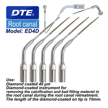 נקר DTE שיניים Ultrasonic Scaler טיפים NSK SATELEC ACTEON ידני 5PCS ED4D ED5 ED5D ED8 ED9