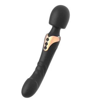 AV שרביט קסמים ' י ספוט לעיסוי דילדו מטען USB Stick כפול ויברטורים לנשים הכוס סקסית למבוגרים צעצועי מין נשיים Juguetes 18