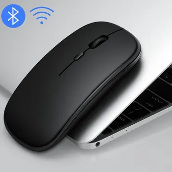 Bluetooth אלחוטית 5.0 העכבר על הלוח, המחשב הנייד Mini Ultra דק עכברים אלחוטיים Rechargeab 2.4 GHz לחצן השתקה