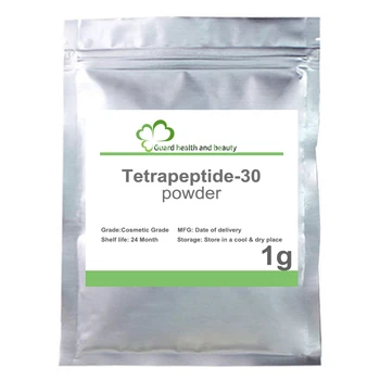 חם למכור Tetrapeptide-30 אבקה לטיפול בעור הלבנת פנים נגד קמטים קוסמטיים חומר גלם
