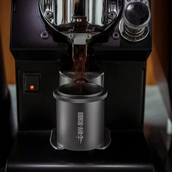58MM סגסוגת אלומיניום מינון הטבעת ליצר קערות קפה להתעסק אספרסו בריסטה כלי אבקת קפה מיכל, קפה, אביזר