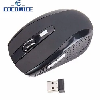 למכור חם שחור כחול 2.4 GHz עכבר אלחוטי עם מקלט ננו עבור מחשב נייד מחשב לוח מק MacBook רטון inalambrico עכברים