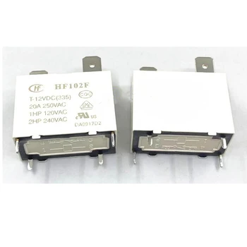 חם חדש HF102F-T HF102FT DC12V 12VDC 20A ממסר 4PIN